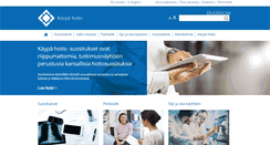 Desktop Screenshot of kaypahoito.fi