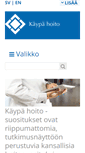 Mobile Screenshot of kaypahoito.fi